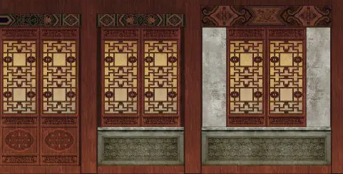 聊城隔扇槛窗的基本构造和饰件
